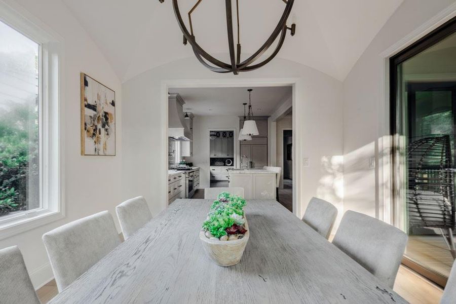 Furnished interior view inside a new home in , Atlanta (Image 3).