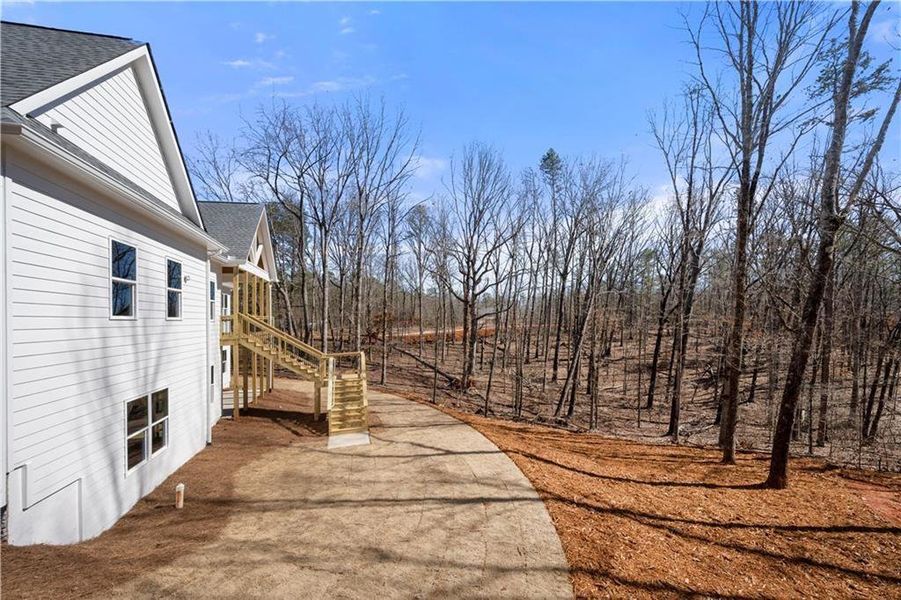 Exterior details and patio area of a home in , Ball Ground (Image 30). Exterior details and patio area of a home in , Ball Ground (Image 30).