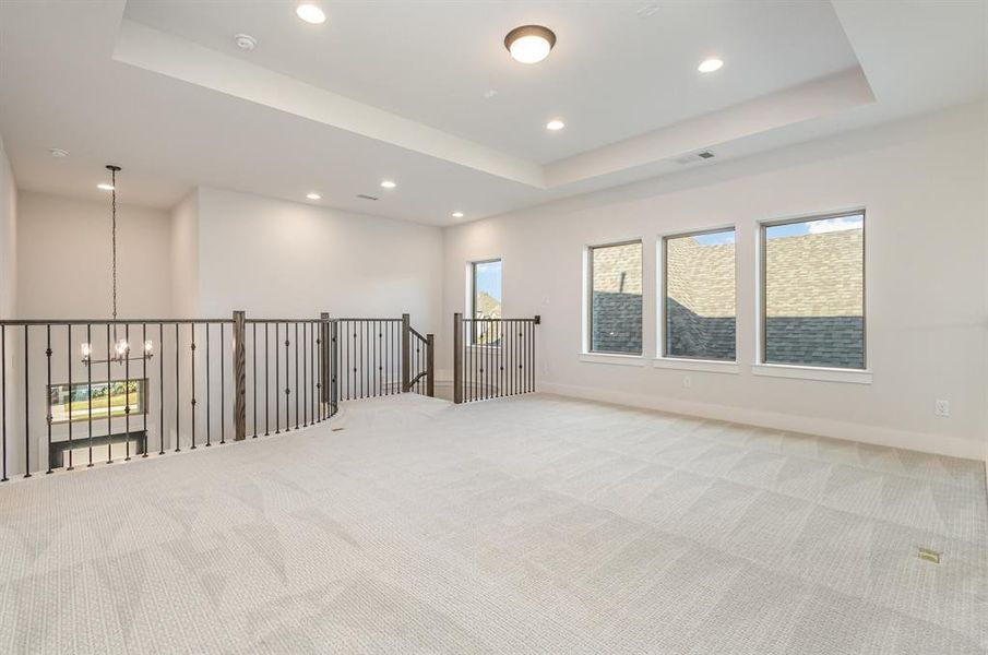 Spacious, unfurnished interior of a new home in Cambridge Crossing 50', Celina (Image 20).