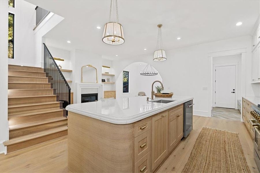 Furnished interior view inside a new home in , Decatur (Image 12).