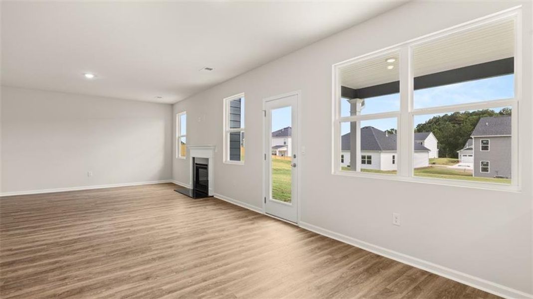 Spacious, unfurnished interior of a new home in Preserve at Dove Creek, Statham (Image 17). Spacious, unfurnished interior of a new home in Preserve at Dove Creek, Statham (Image 17).