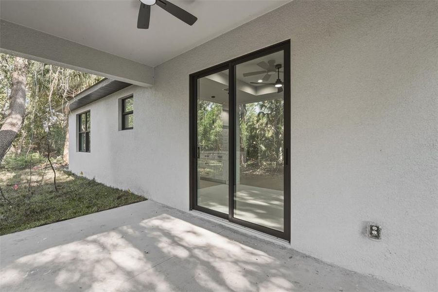 Exterior details and patio area of a home in , North Port (Image 2). Exterior details and patio area of a home in , North Port (Image 2).