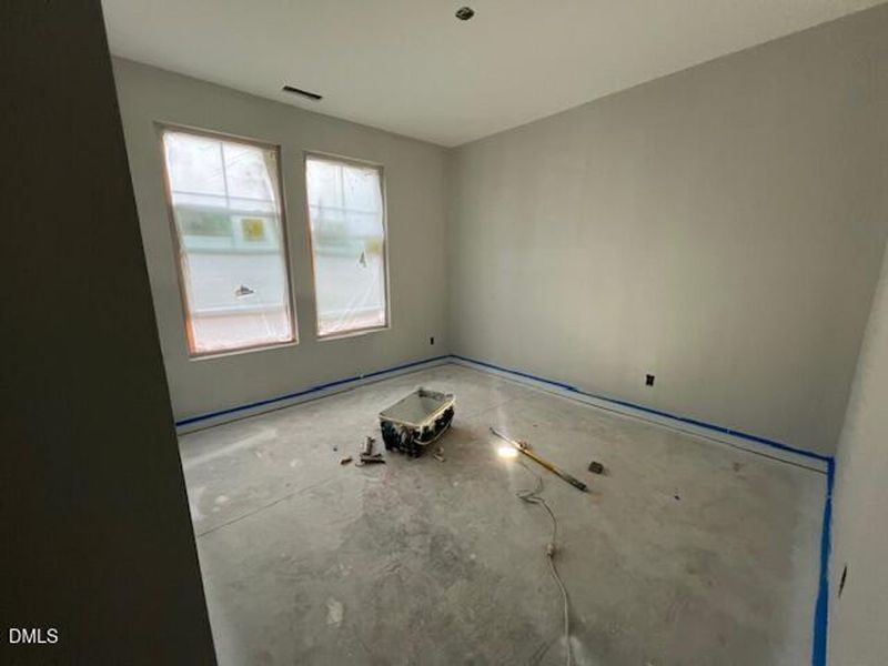 In-progress construction of a new home in Wellers Knoll, Lillington, NC (Image 28).