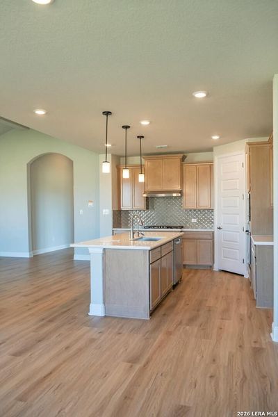 Furnished interior view inside a new home in , San Antonio (Image 3). Furnished interior view inside a new home in , San Antonio (Image 3).