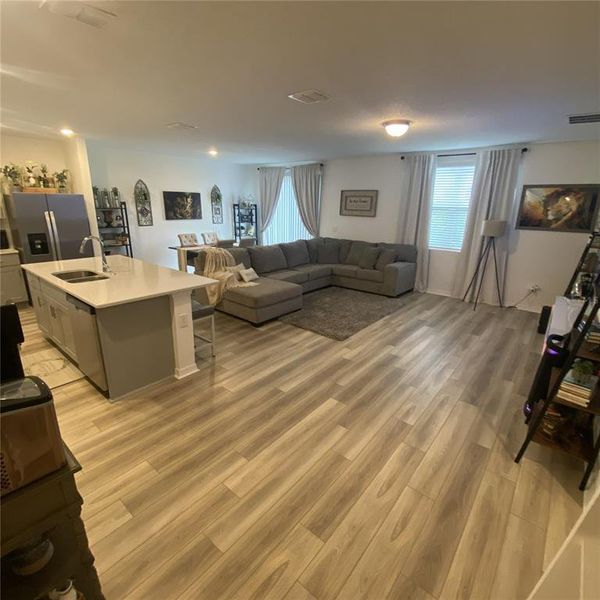 Furnished interior view inside a new home in Lawson Dunes - Signature Series, Haines City (Image 1). Furnished interior view inside a new home in Lawson Dunes - Signature Series, Haines City (Image 1).