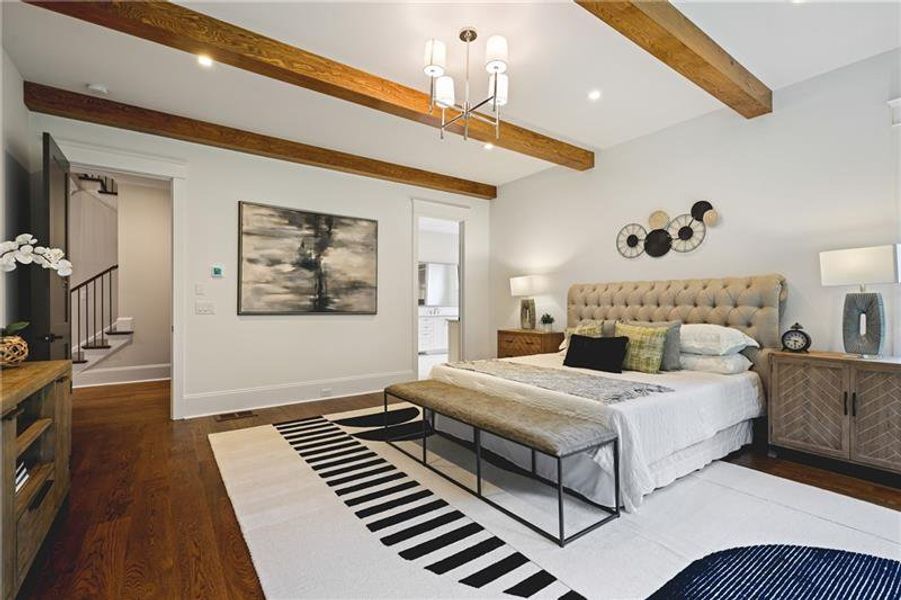 Furnished interior view inside a new home in The Reserve At Governors Towne Club, Acworth (Image 3).