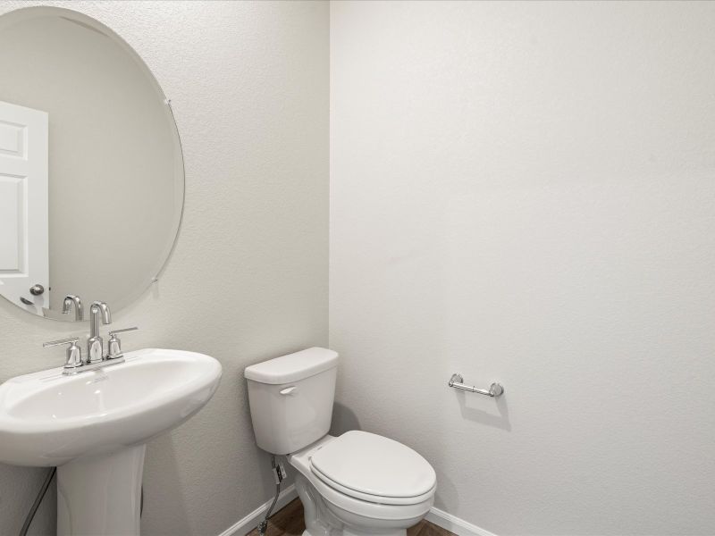 Furnished interior view inside a new home in Lorson Ranch : The Springs Collection, Colorado Springs (Image 7).