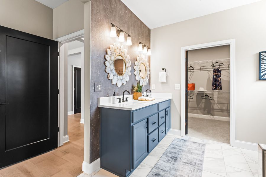 Representative furnished interior of a home built from the Maxwell by Fischer Homes in Easton Park, Dallas (Image 36).