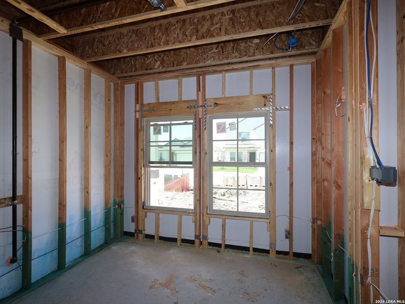 In-progress construction of a new home in Agave, San Antonio, TX (Image 34).