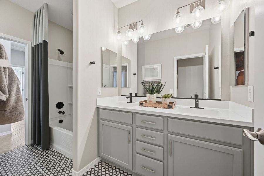 Furnished interior view inside a new home in La Mira, Mesa (Image 24).