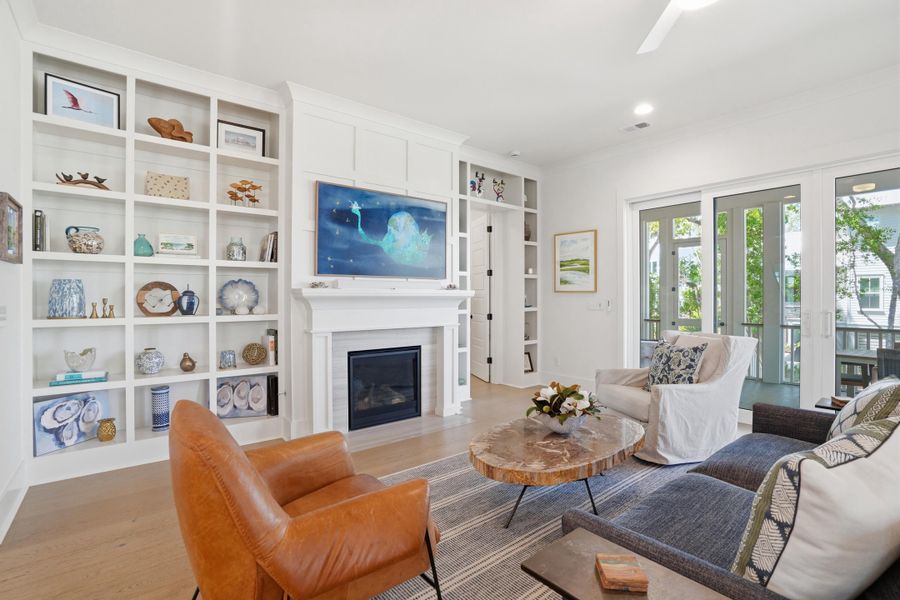 Furnished interior view inside a new home in , Johns Island (Image 18).