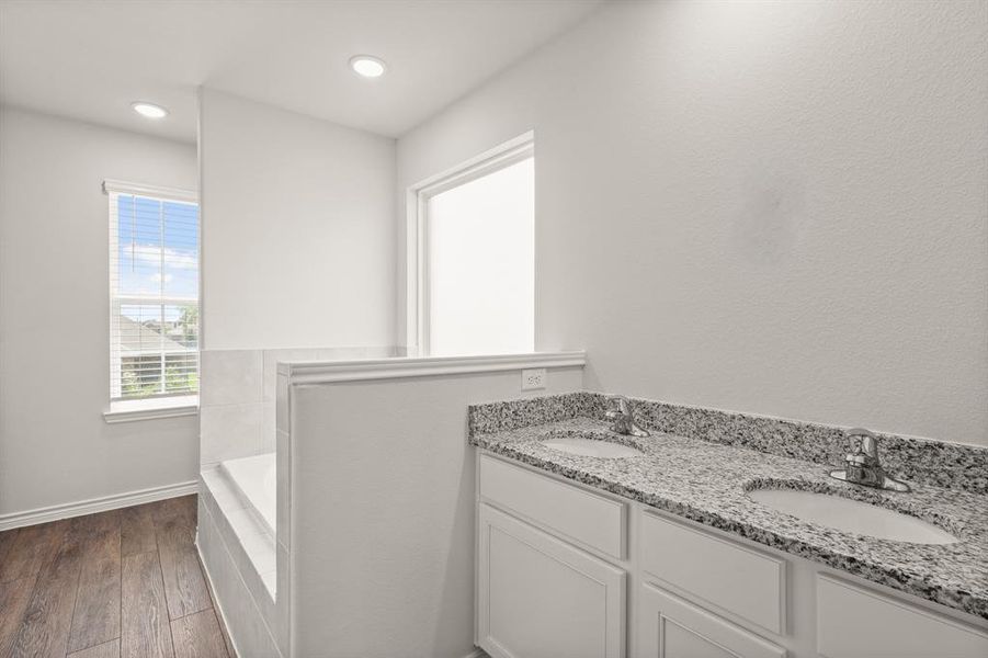 Furnished interior view inside a new home in Christian Meadows, Ennis (Image 15).