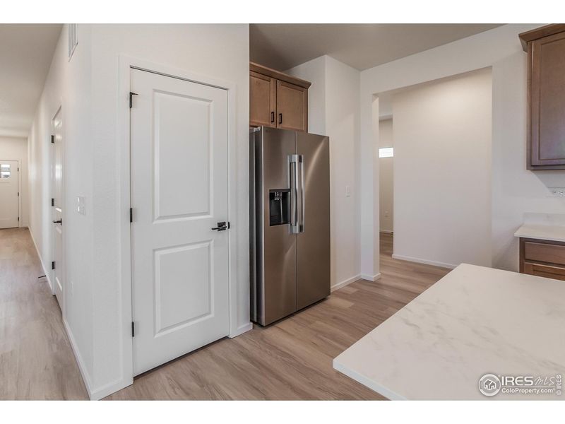 Furnished interior view inside a new home in Bloom Trailblazer Collection - Single Family Homes, Fort Collins (Image 8).