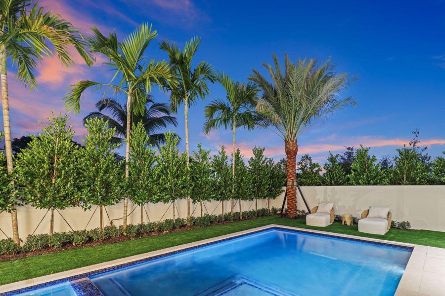 Exterior details and patio area of a home in , Delray Beach (Image 27).