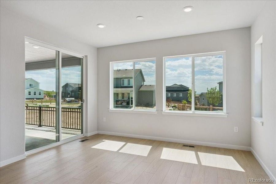 Spacious, unfurnished interior of a new home in Trails at Smoky Hill, Parker (Image 18).
