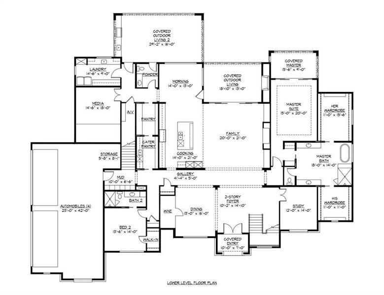 2D floor plan layout of this home in , Southlake, TX (Image 5).