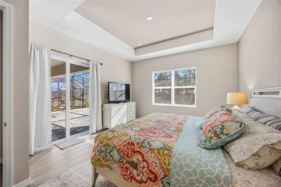 Furnished interior view inside a new home in Wellen Park Golf & Country Club, Venice (Image 11).