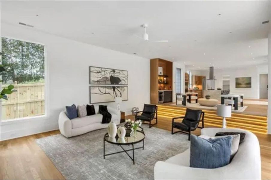 Furnished interior view inside a new home in , Brookhaven (Image 8).