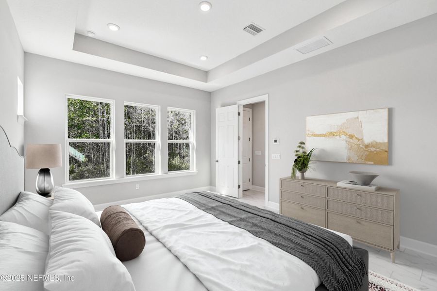 Furnished interior view inside a new home in Seabrook Village 40' Front Entry, Nocatee (Image 12).