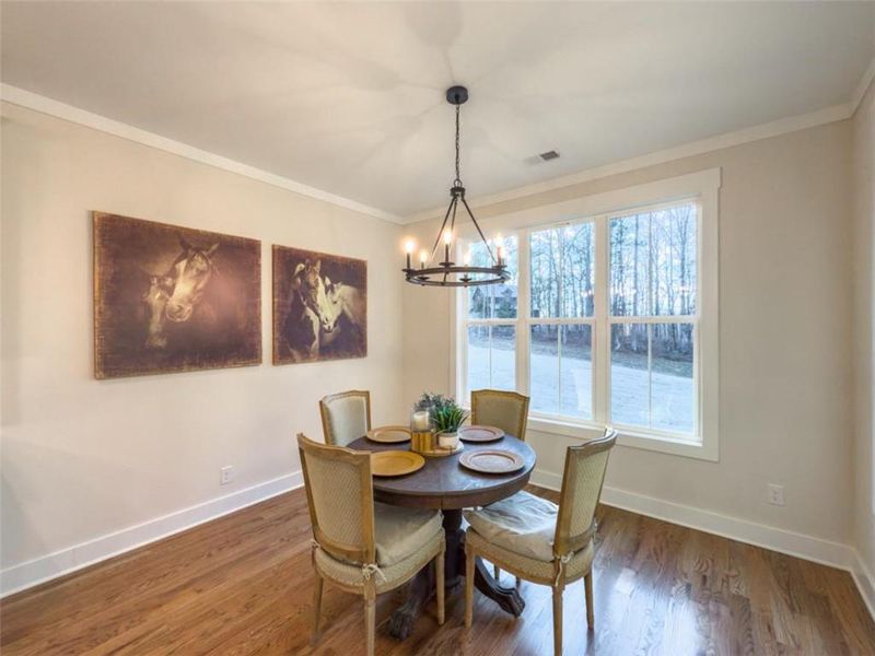 Furnished interior view inside a new home in , Monroe (Image 11). Furnished interior view inside a new home in , Monroe (Image 11).