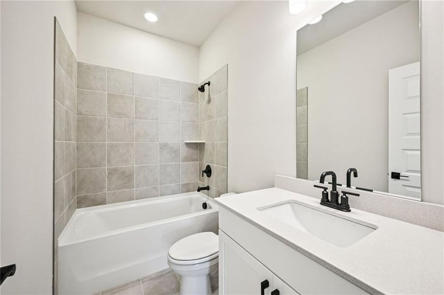 Furnished interior view inside a new home in Vines at Mill Creek - Legacy Series, Braselton (Image 10).