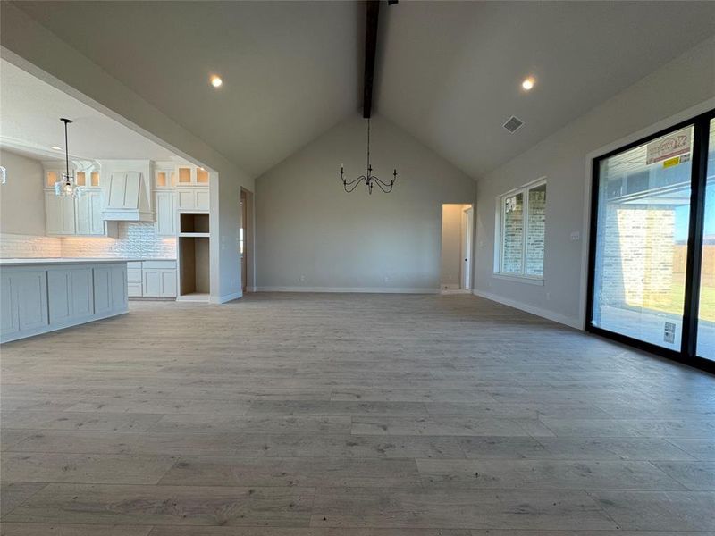 Spacious, unfurnished interior of a new home in Coyote Crossing, Godley (Image 8).
