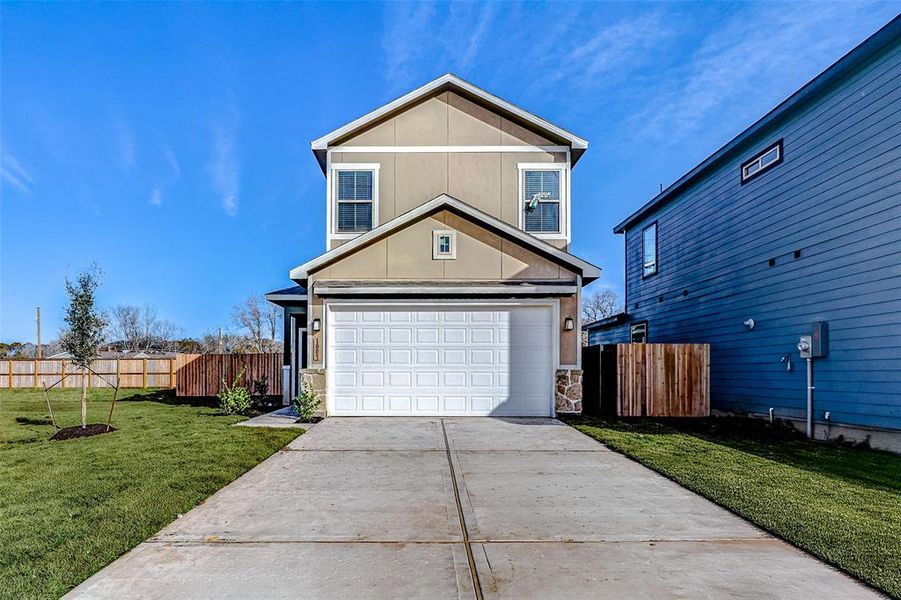 Welcome to your dream home! This modern beauty boasts a charming curb appeal with fresh landscaping, a two-car garage, and a welcoming covered porch. Perfectly positioned for privacy and convenience in a vibrant Rosharon community.