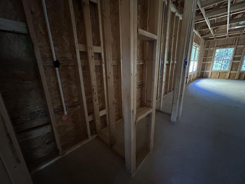 In-progress construction of a new home in Tea Farm: Presidents Series, Ravenel, SC (Image 13).