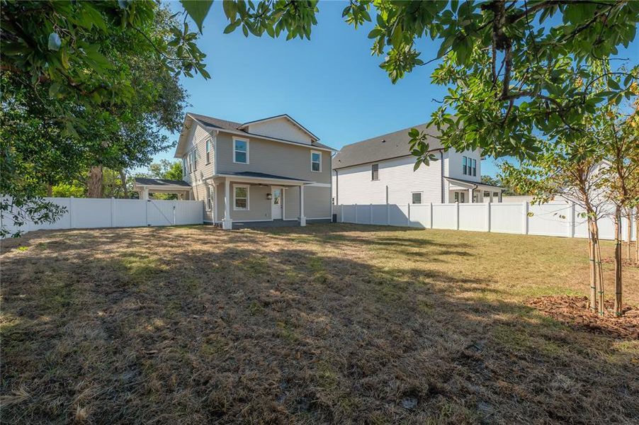 Exterior details and patio area of a home in , Tampa (Image 29). Exterior details and patio area of a home in , Tampa (Image 29).