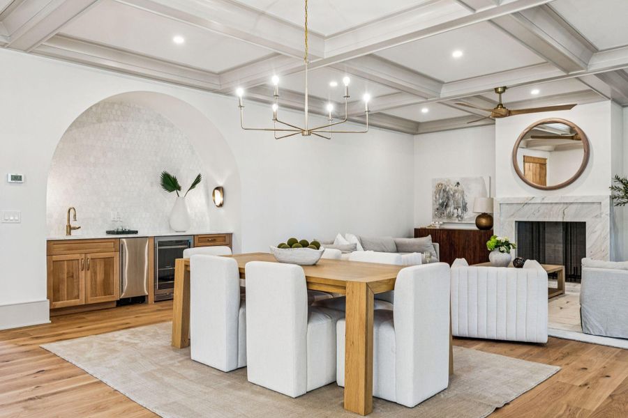 Furnished interior view inside a new home in , Mount Pleasant (Image 17).