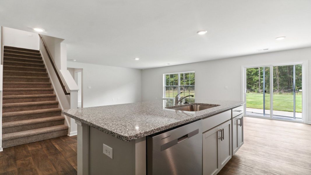 Furnished interior view inside a new home in Hunter's Branch, Hopkins (Image 10).