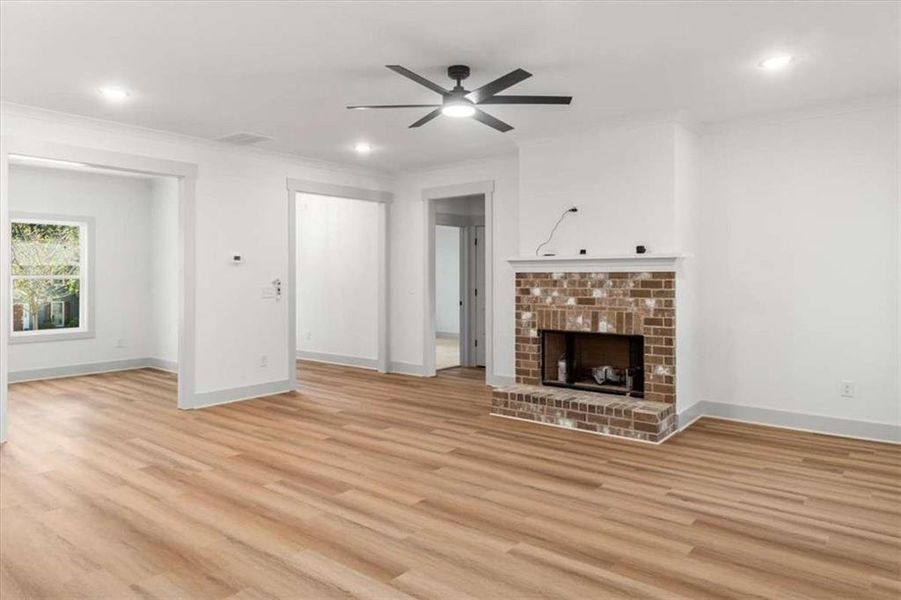 Spacious, unfurnished interior of a new home in , Covington (Image 17).