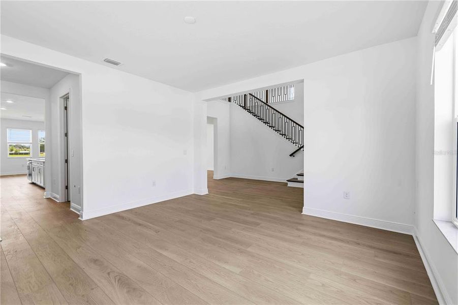 Spacious, unfurnished interior of a new home in Creeks Edge at Twin Rivers, Parrish (Image 64).
