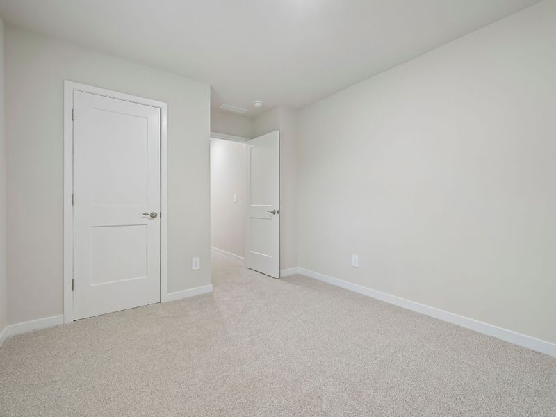 Spacious, unfurnished interior of a new home in The Heritage at Buffaloe Reserve, Raleigh (Image 21). Spacious, unfurnished interior of a new home in The Heritage at Buffaloe Reserve, Raleigh (Image 21).