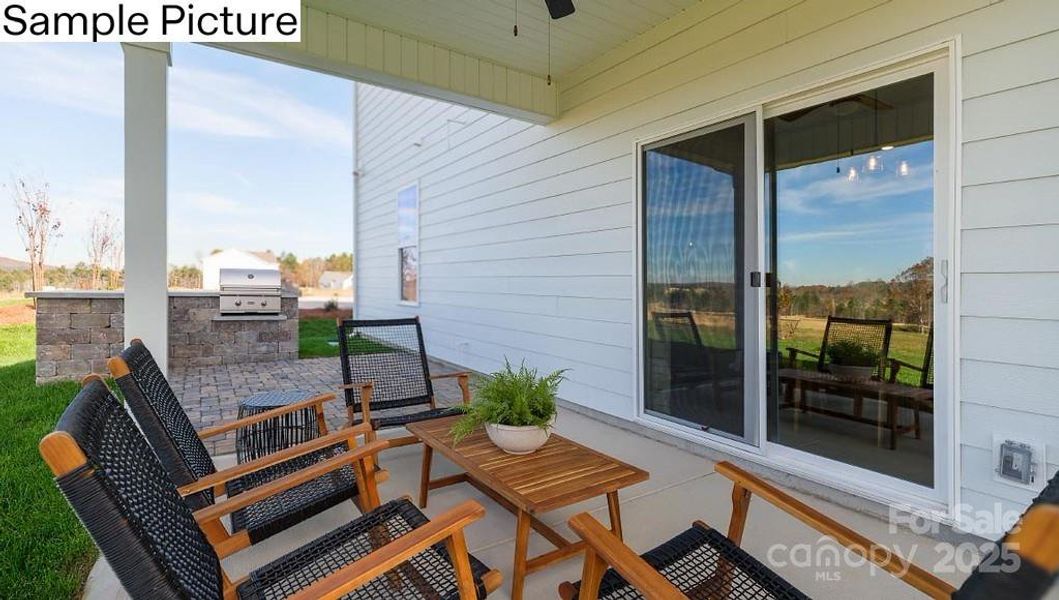 Furnished interior view inside a new home in Westport, York (Image 31).