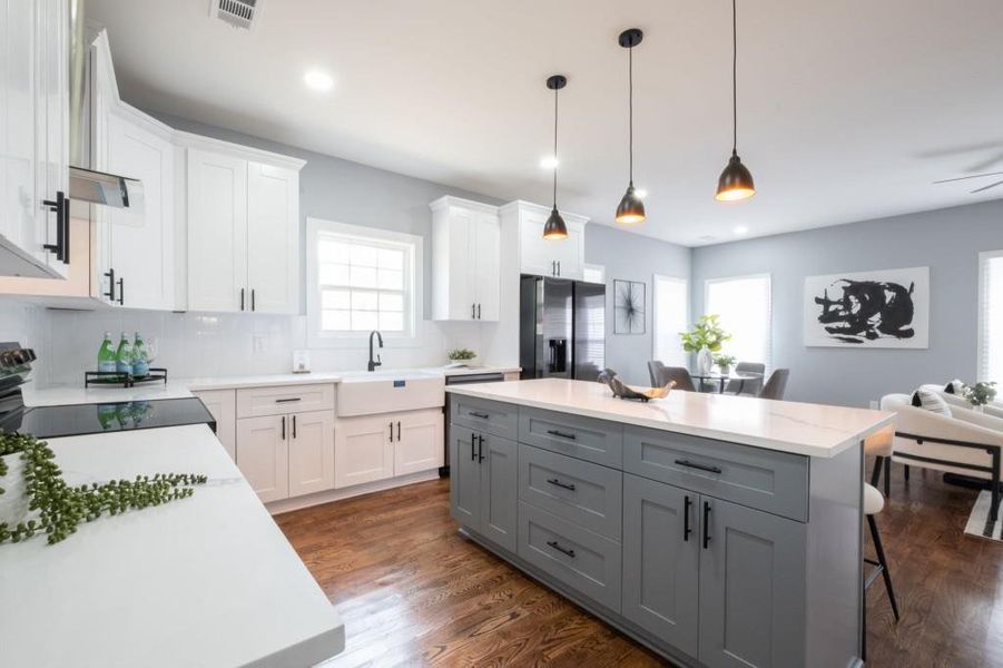 Furnished interior view inside a new home in , Fairburn (Image 18).