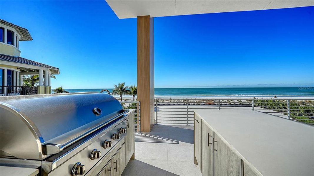 Exterior details and patio area of a home in , Longboat Key (Image 28).