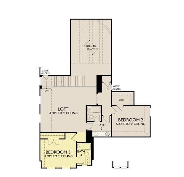2D floor plan layout of this home in Westland Ranch, League City, TX (Image 21). 2D floor plan layout of this home in Westland Ranch, League City, TX (Image 21).
