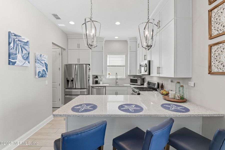 Furnished interior view inside a new home in , St. Johns (Image 15). Furnished interior view inside a new home in , St. Johns (Image 15).