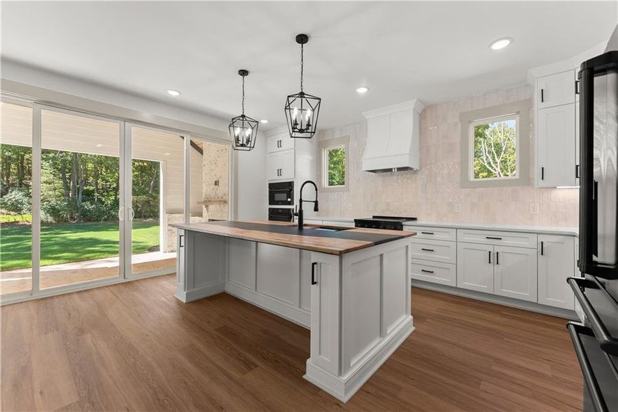 Furnished interior view inside a new home in , Baldwin (Image 9).