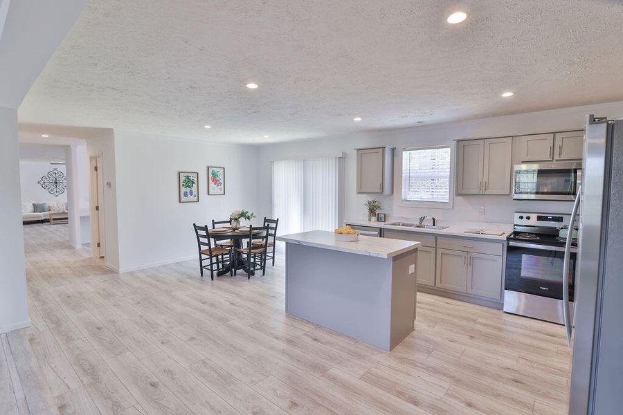 Furnished interior view inside a new home in , Cross (Image 5). Furnished interior view inside a new home in , Cross (Image 5).