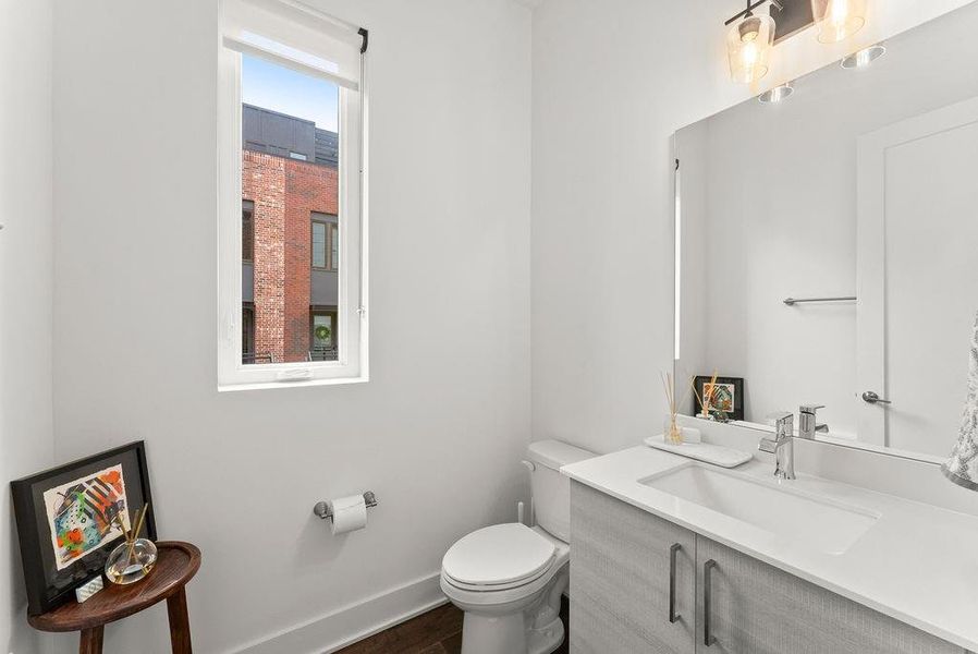 Furnished interior view inside a new home in , Atlanta (Image 29). Furnished interior view inside a new home in , Atlanta (Image 29).