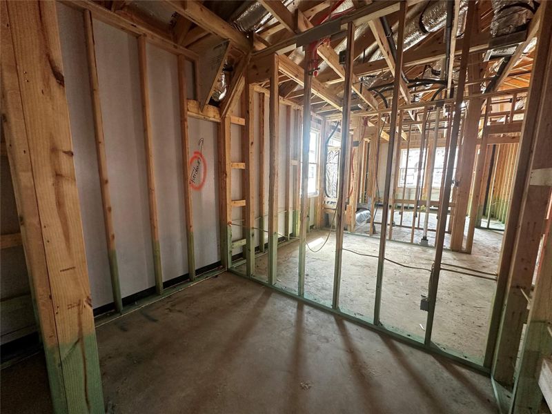 In-progress construction of a new home in Berry Creek Highlands, Georgetown, TX (Image 13).