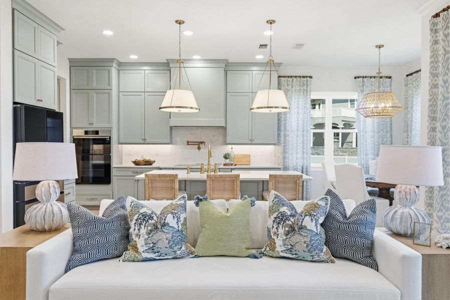 Representative furnished interior of a home built from the Amelia by SeaGate Homes in Beachview Cove, Ormond Beach (Image 43).