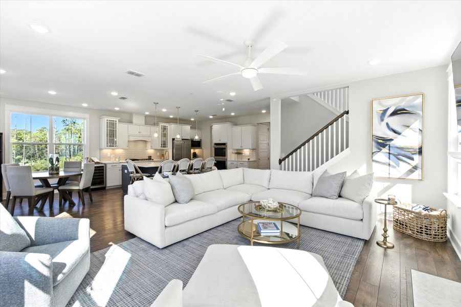 Furnished interior view inside a new home in , Mount Pleasant (Image 32).