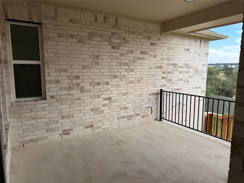 Rear Covered Patio