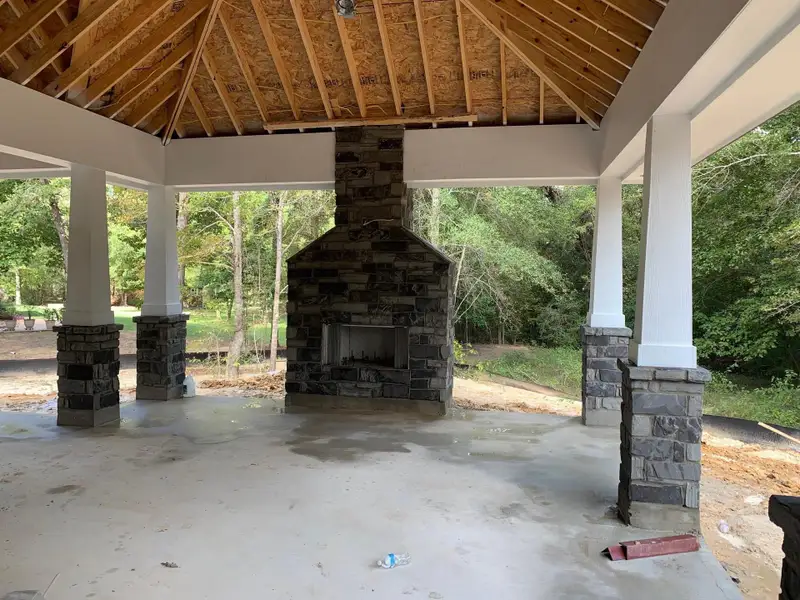 In-progress construction of a new home in , Montgomery, TX (Image 7).