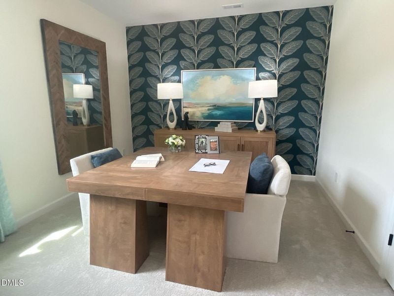 Furnished interior view inside a new home in Sage on North Main, Wake Forest (Image 19).