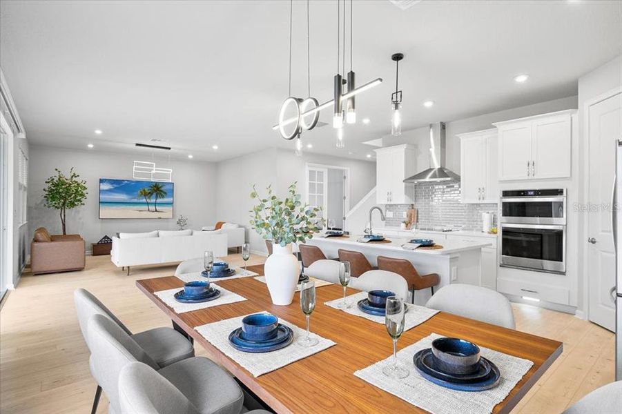 Furnished interior view inside a new home in Sunstone at Wellen Park, Venice (Image 19).