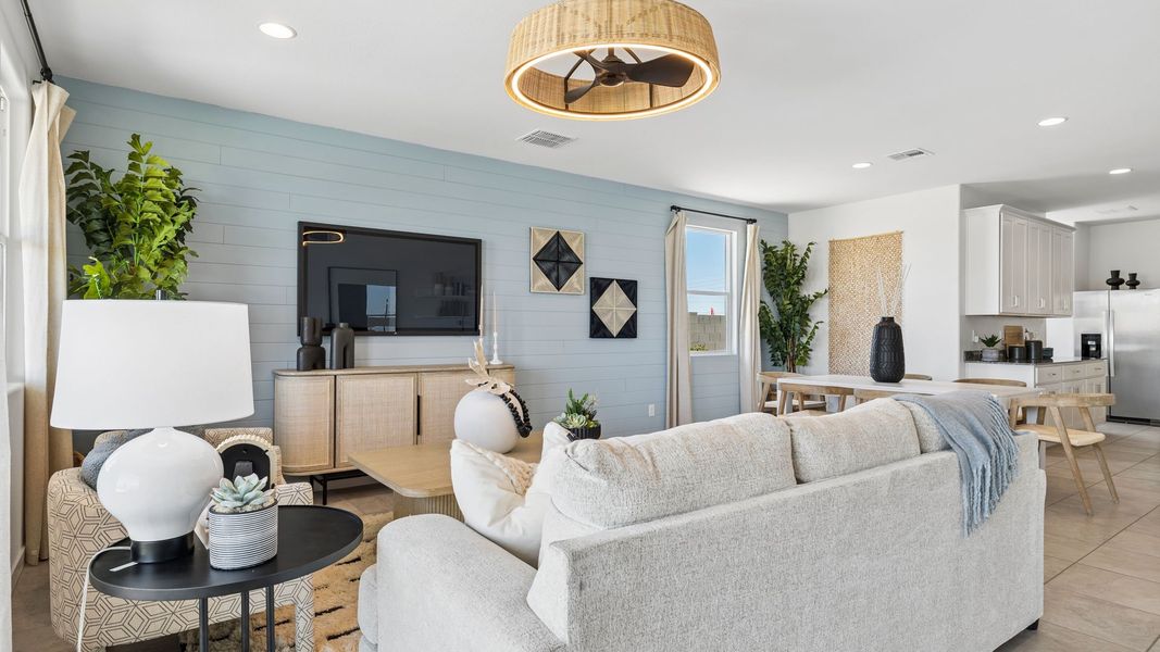 Furnished interior view inside a new home in Western Crossing, Florence (Image 12).
